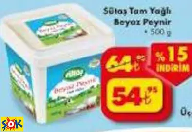 SÜTAŞ TAM YAĞLI BEYAZ PEYNİR SÜTAŞ TAM YAĞLI BEYAZ PEYNİR